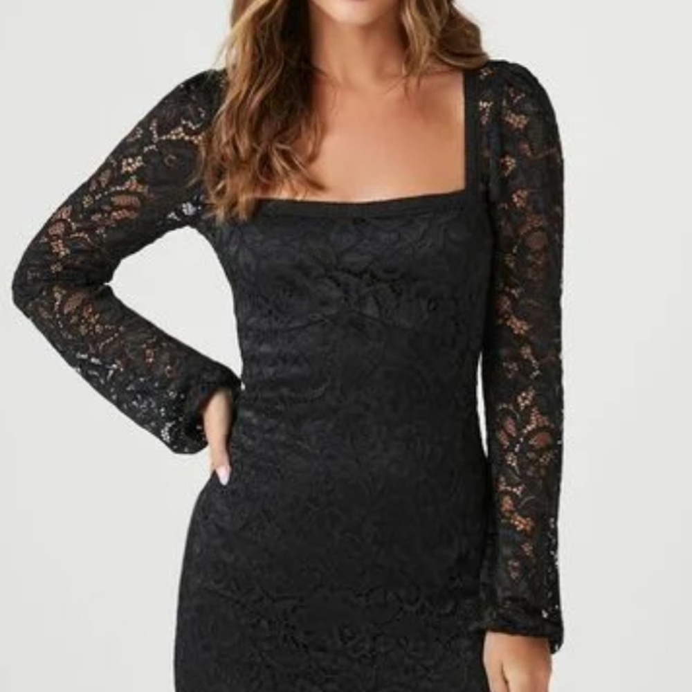 White Forever 21 Lace Dress NWT